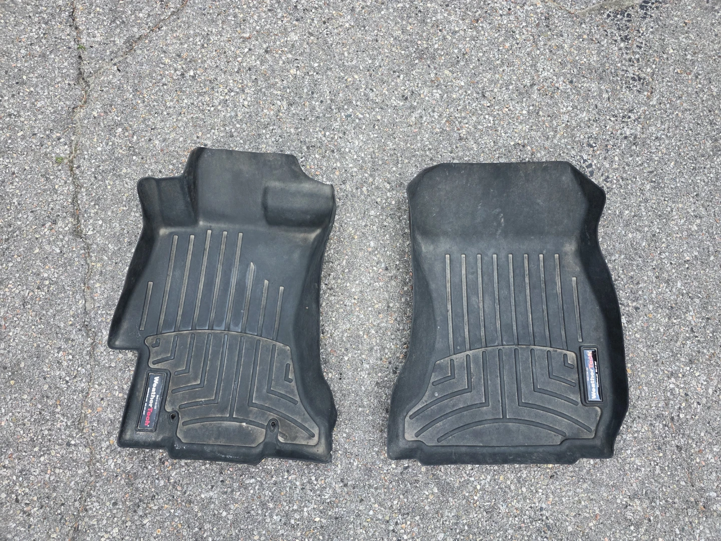 WeatherTech FloorLiners - Front Row Only  Subaru Crosstrek