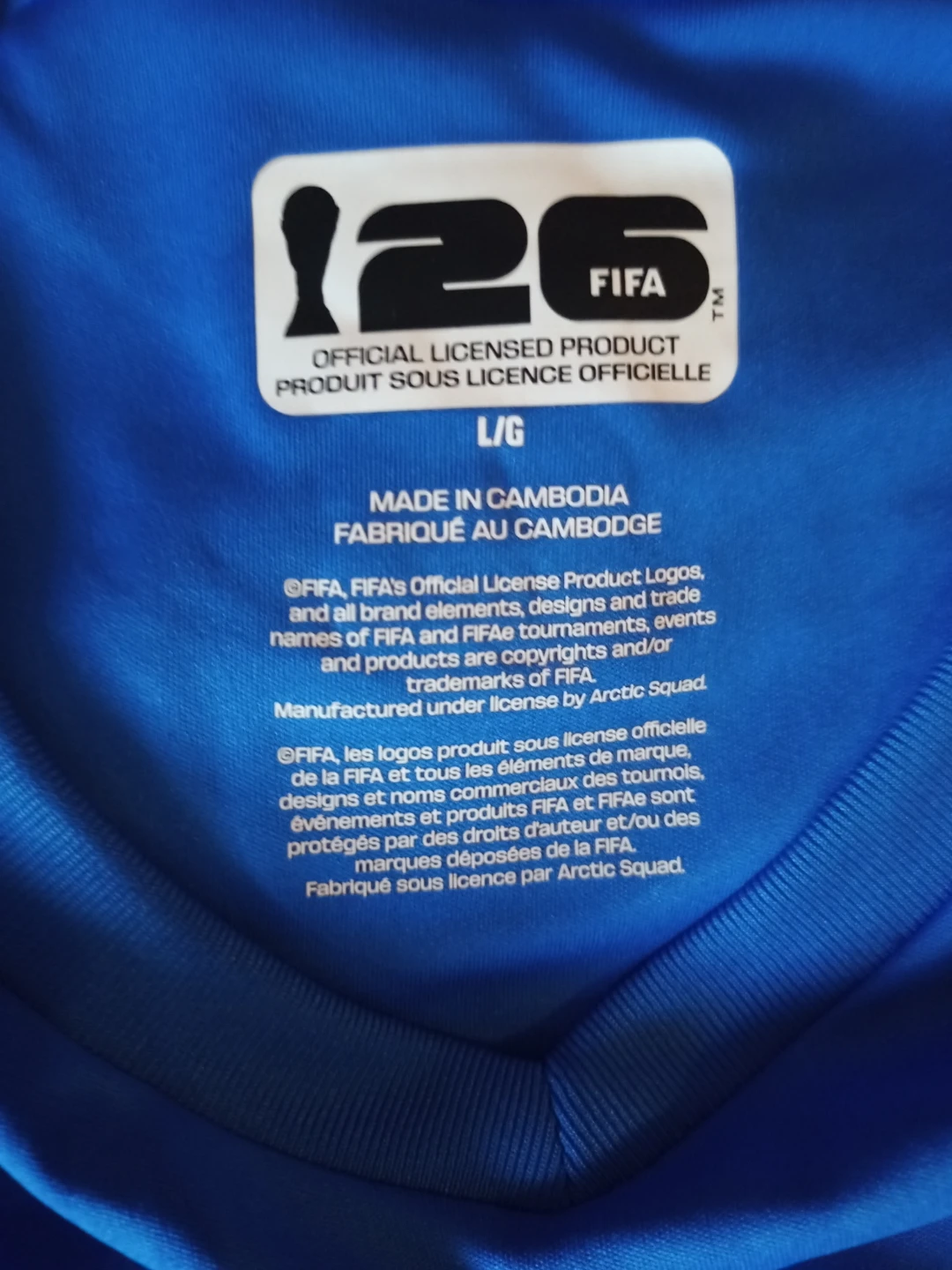 Soccer Jersey Team Italy World Cup 2026 Sz L BRAND NEW - photo 4