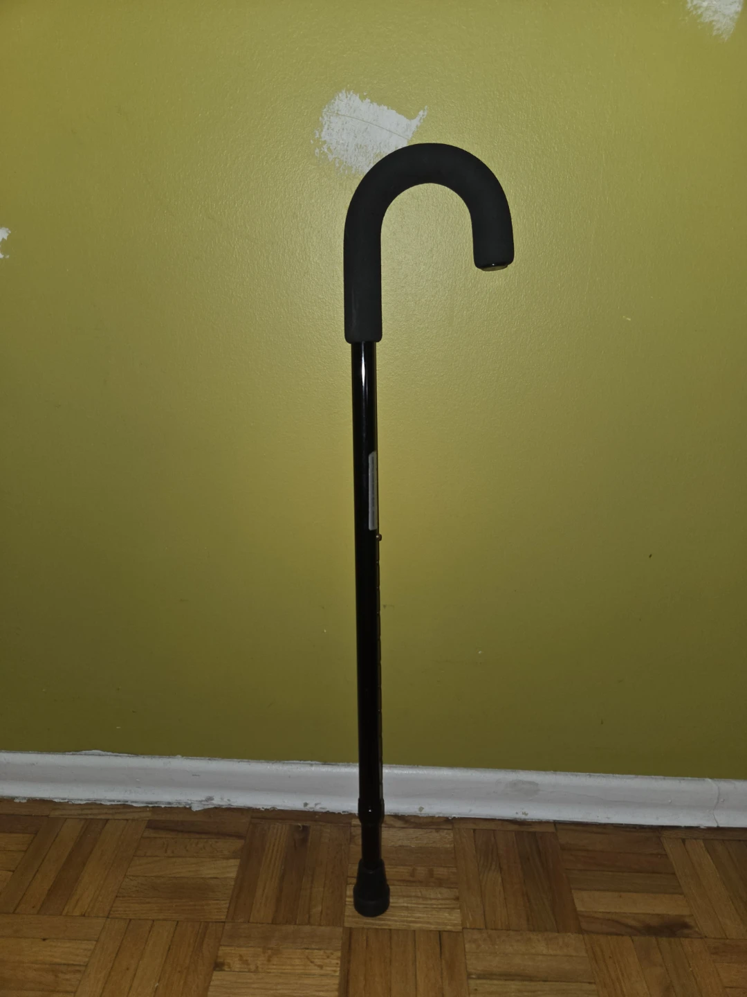 Black Adjustable Walking Cane
