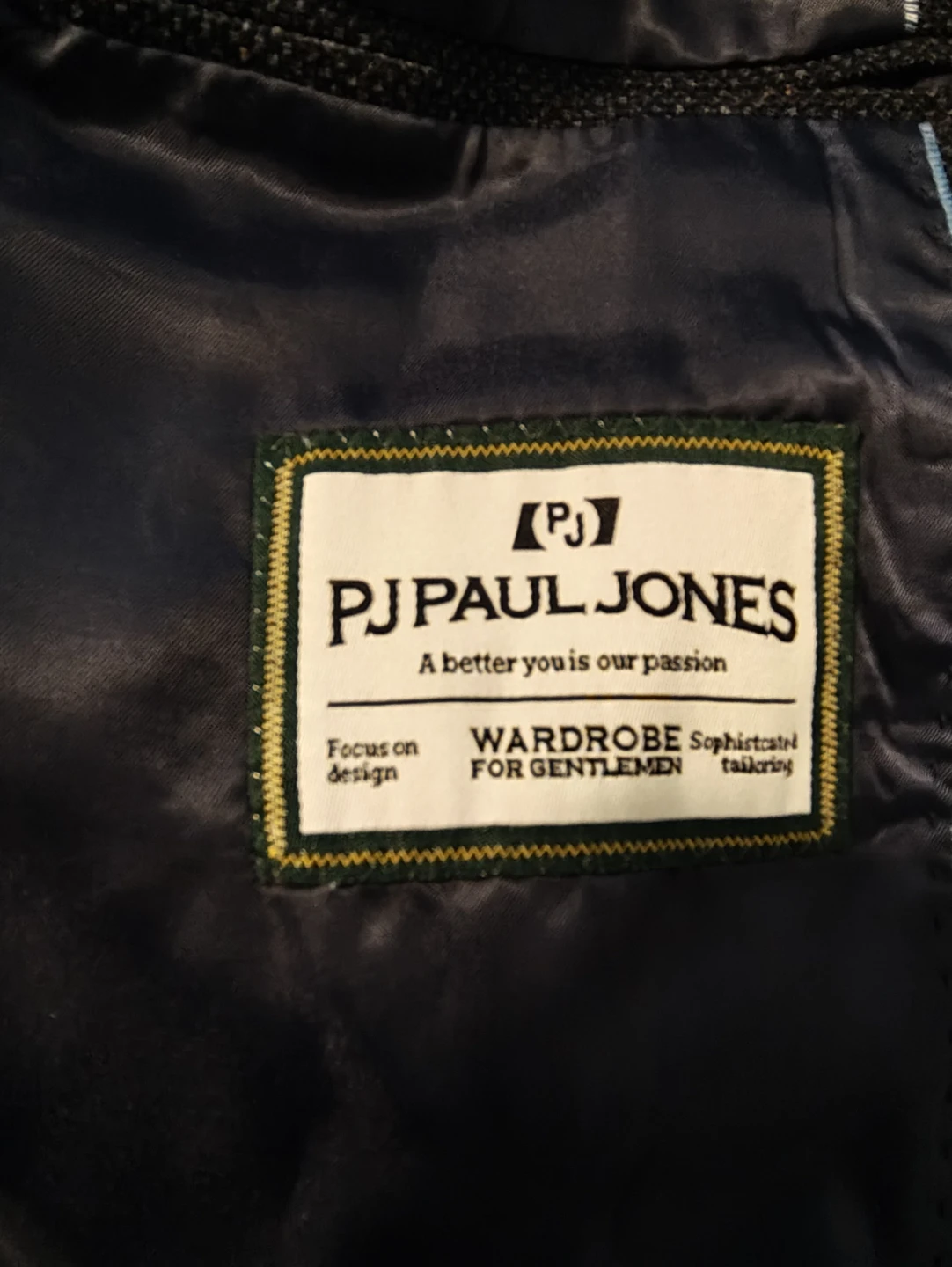 PJ Paul Jones Blue Blazer - photo 4