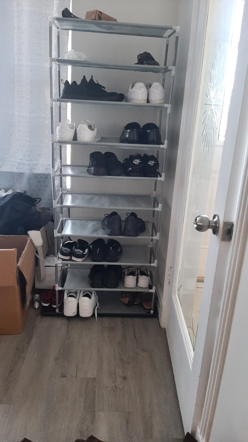 10 Tier Shoe Rack Organizer