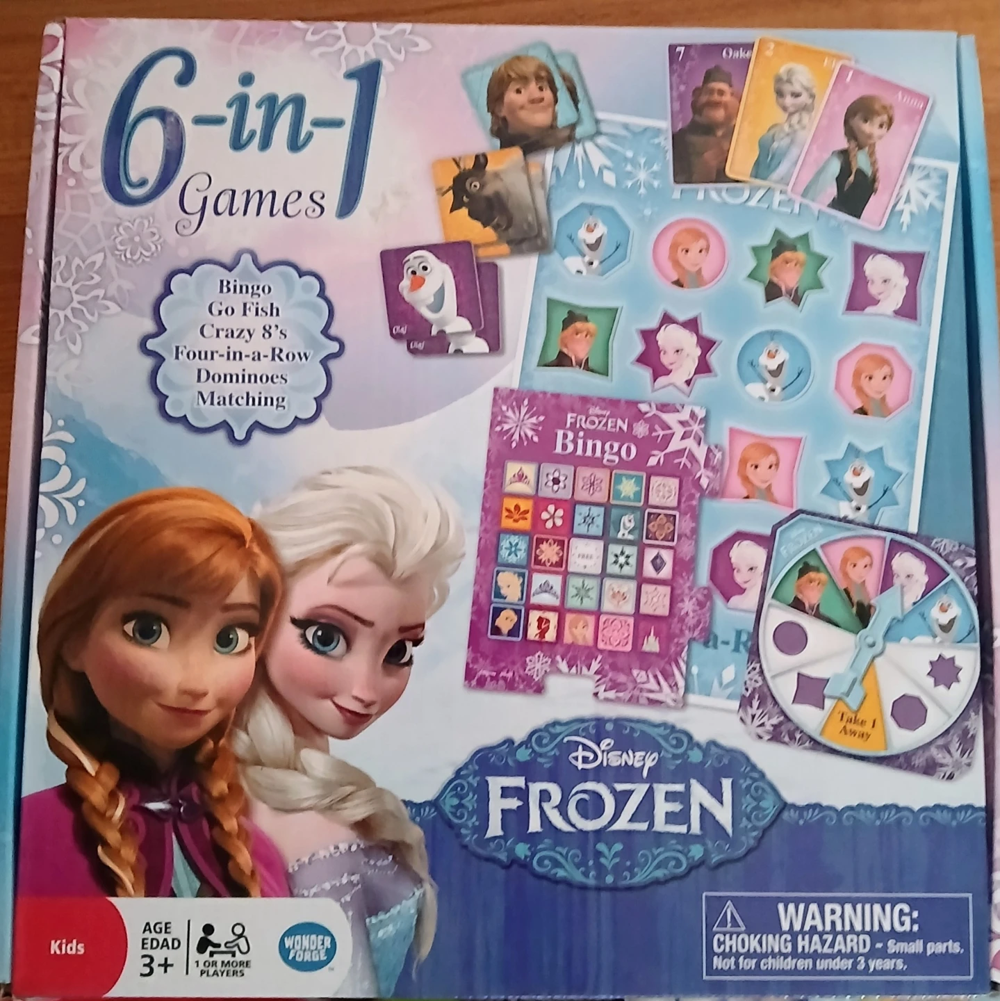 Disney Frozen 6-in-1 Games Set ⚽
