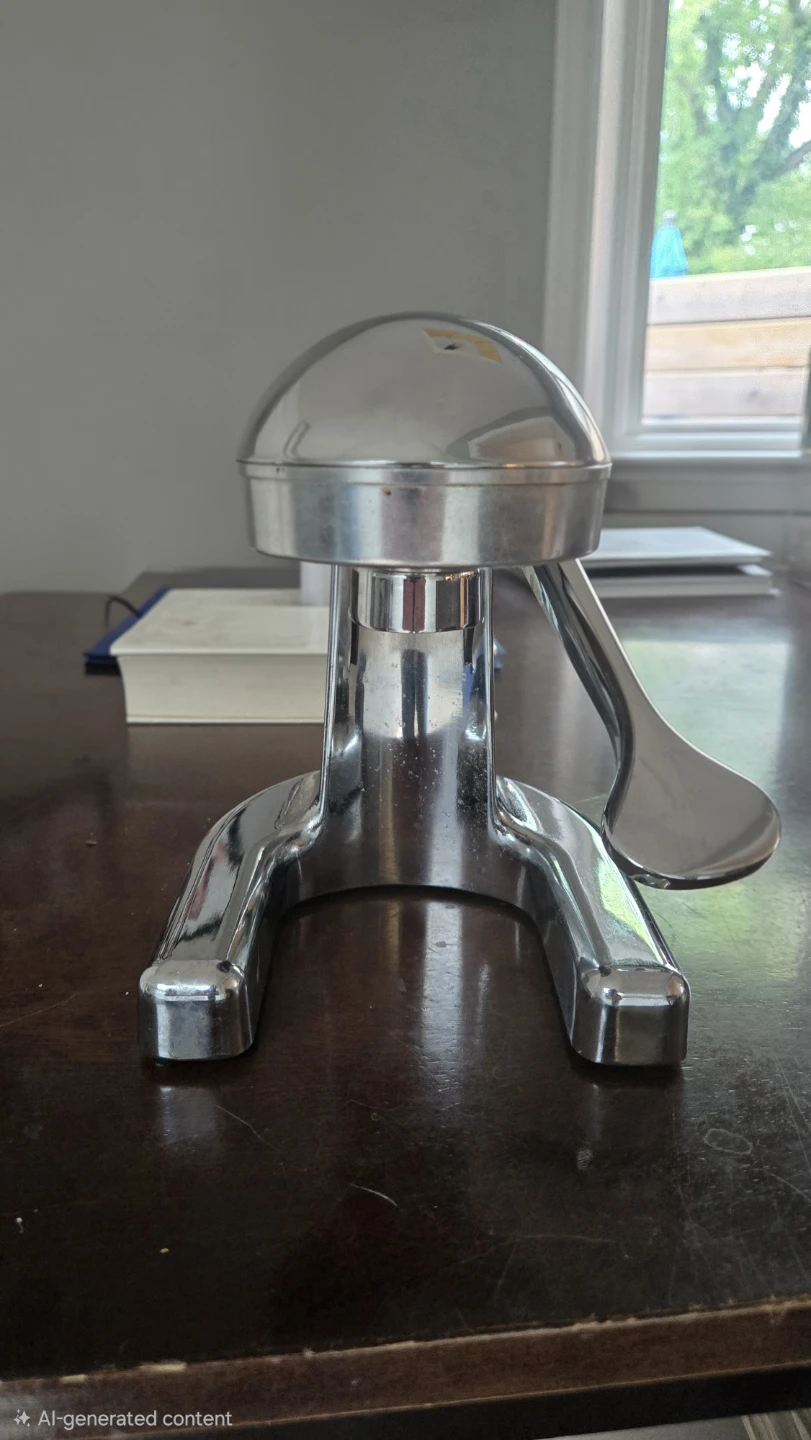 Chrome Citrus Juicer