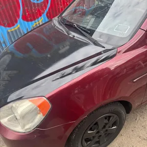 Red Hyundai Sedan