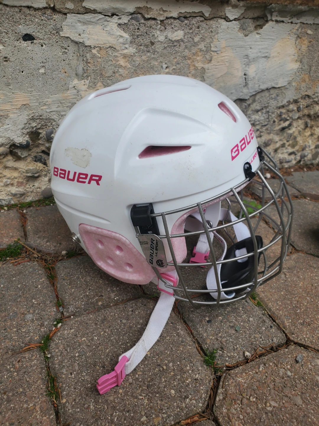 Bauer Lil' Sport Youth Hockey Helmet & Cage Combo
