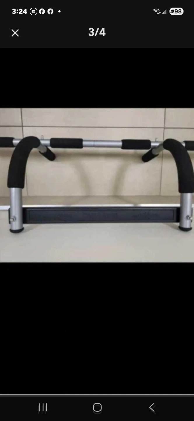 Iron Gym Pro Fix Total Upper Body Workout Door Bar - photo 3