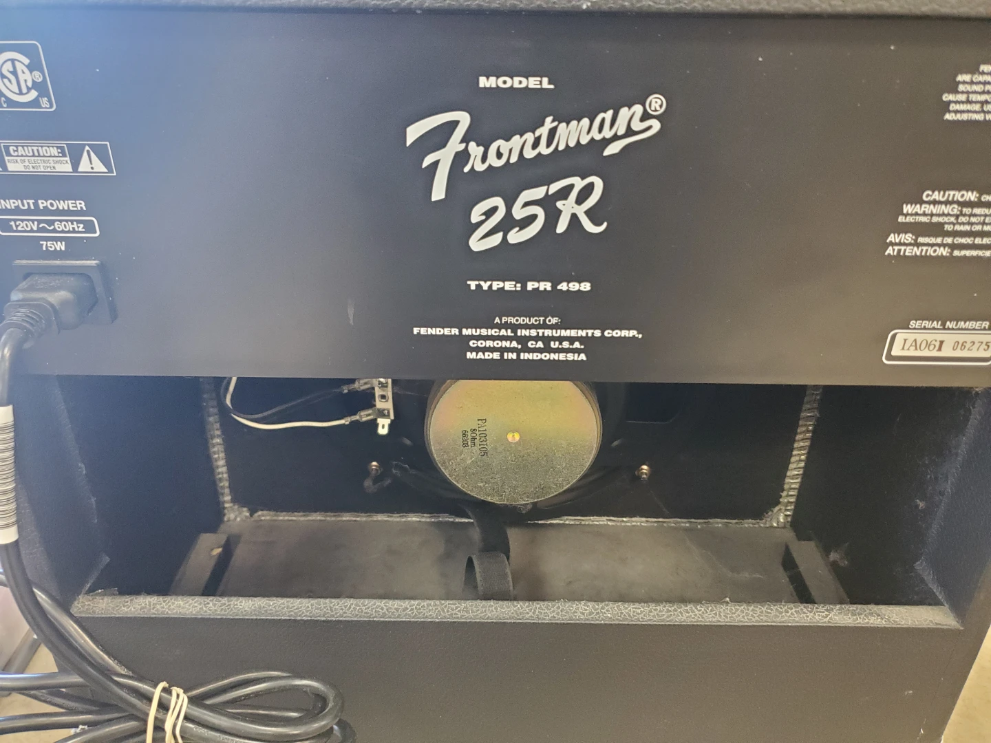 Fender Frontman 25R Guitar Amplifier - photo 2
