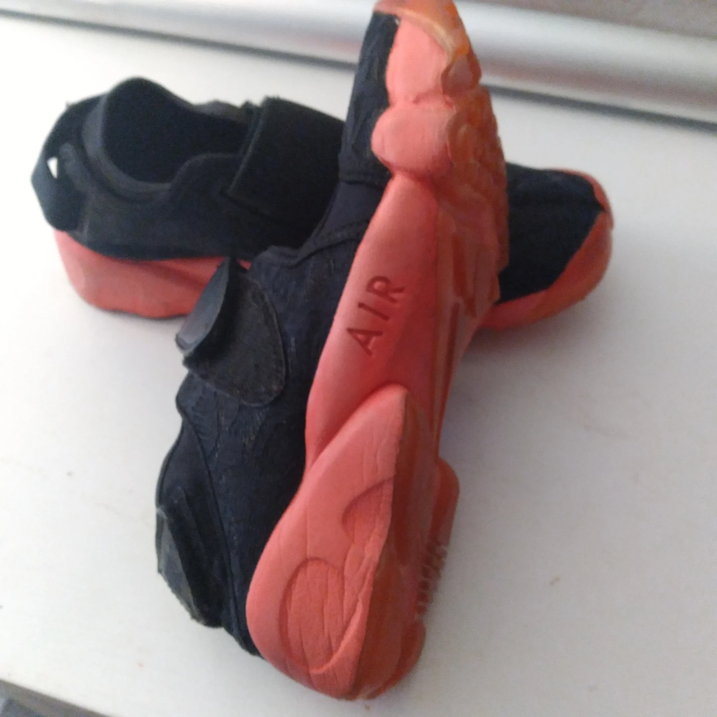 Nike Air Rift Black Coral Shoes - photo 3