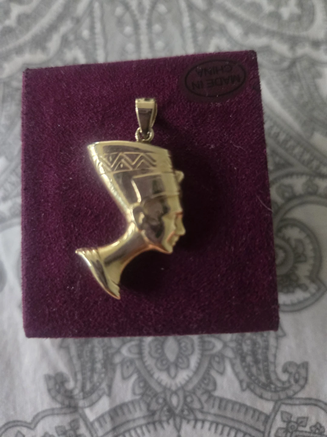 Nefertiti Pendant Necklace