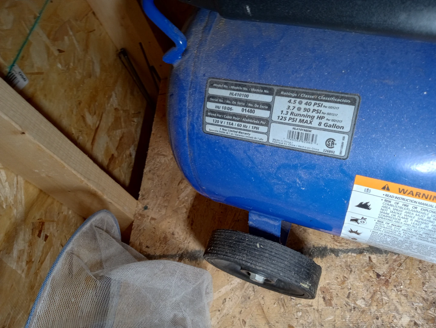 Campbell Hausfeld Air Compressor - photo 4
