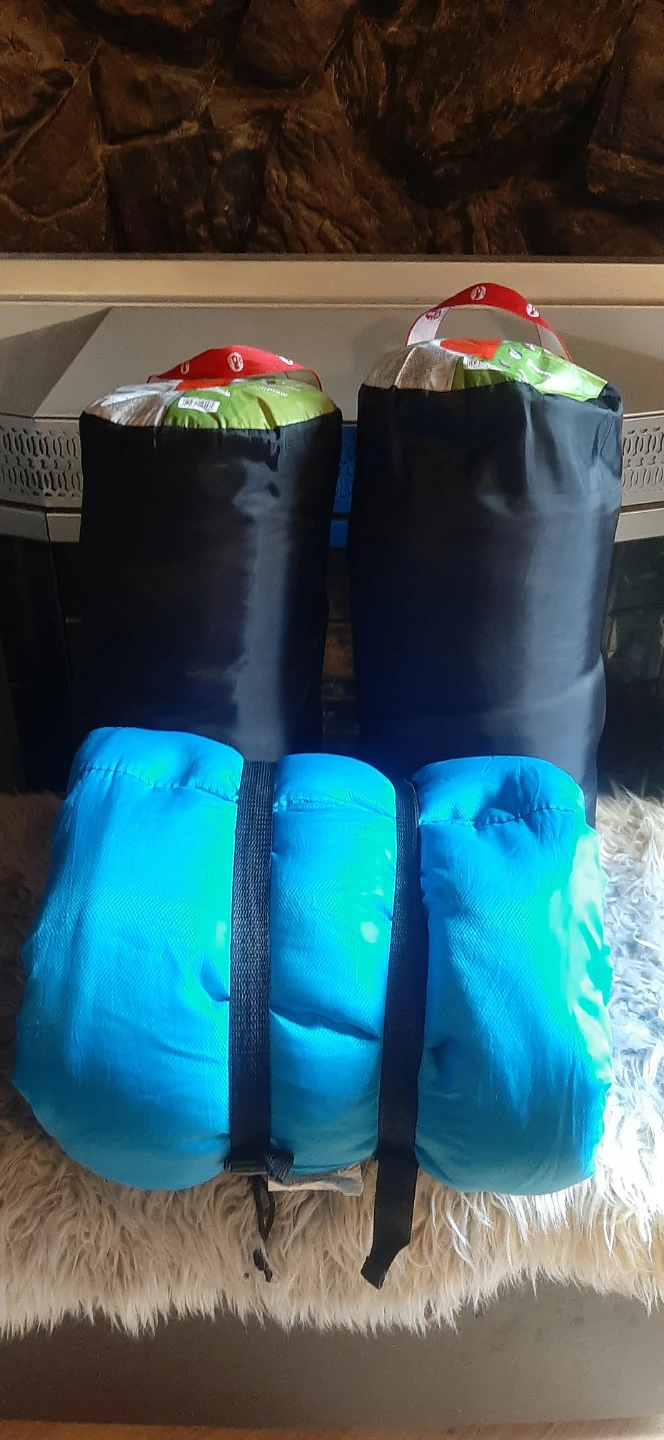 Three Coleman Lassen Sleeping Bags