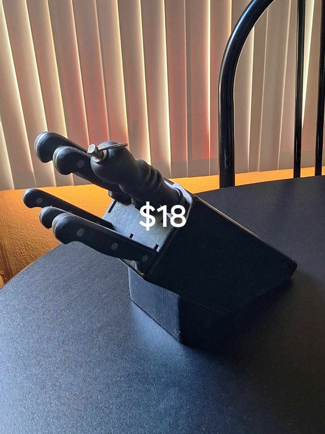 Knife Set with Block