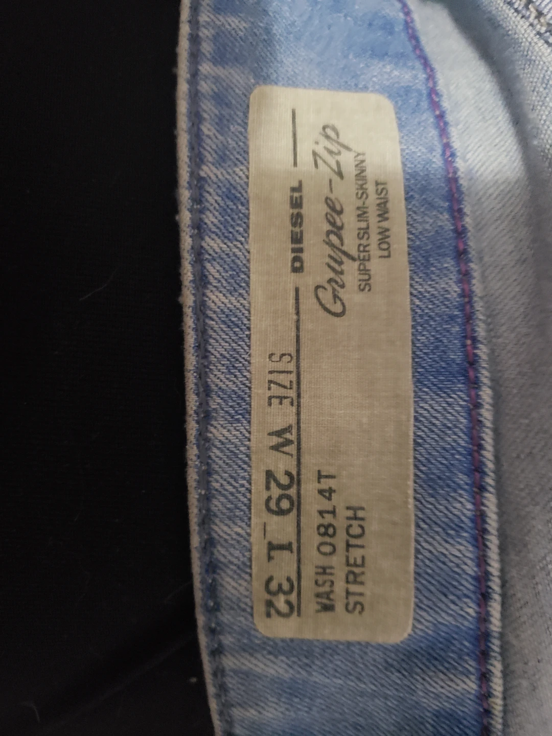 Diesel "Grupee-Zip" Super Slim Skinny Jeans - photo 5