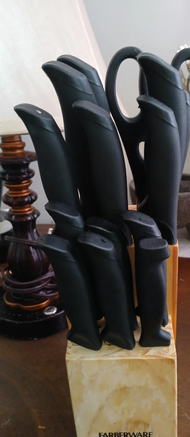 Knife Block Set with Kitchen Shears - photo 4