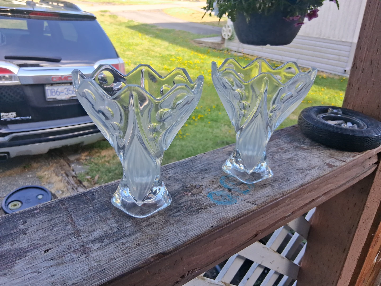 Bohemia Glass Vase