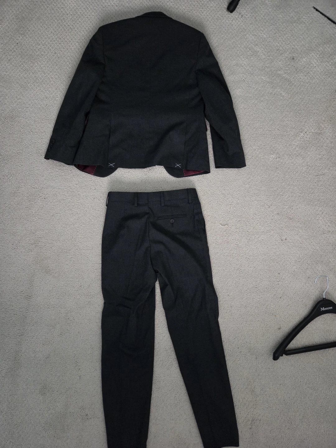 Moores Boys Charcoal Suit - photo 2