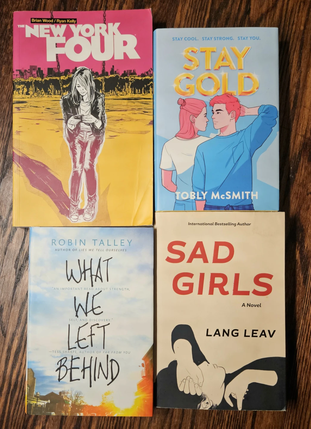 Hardcover books ($10 each)