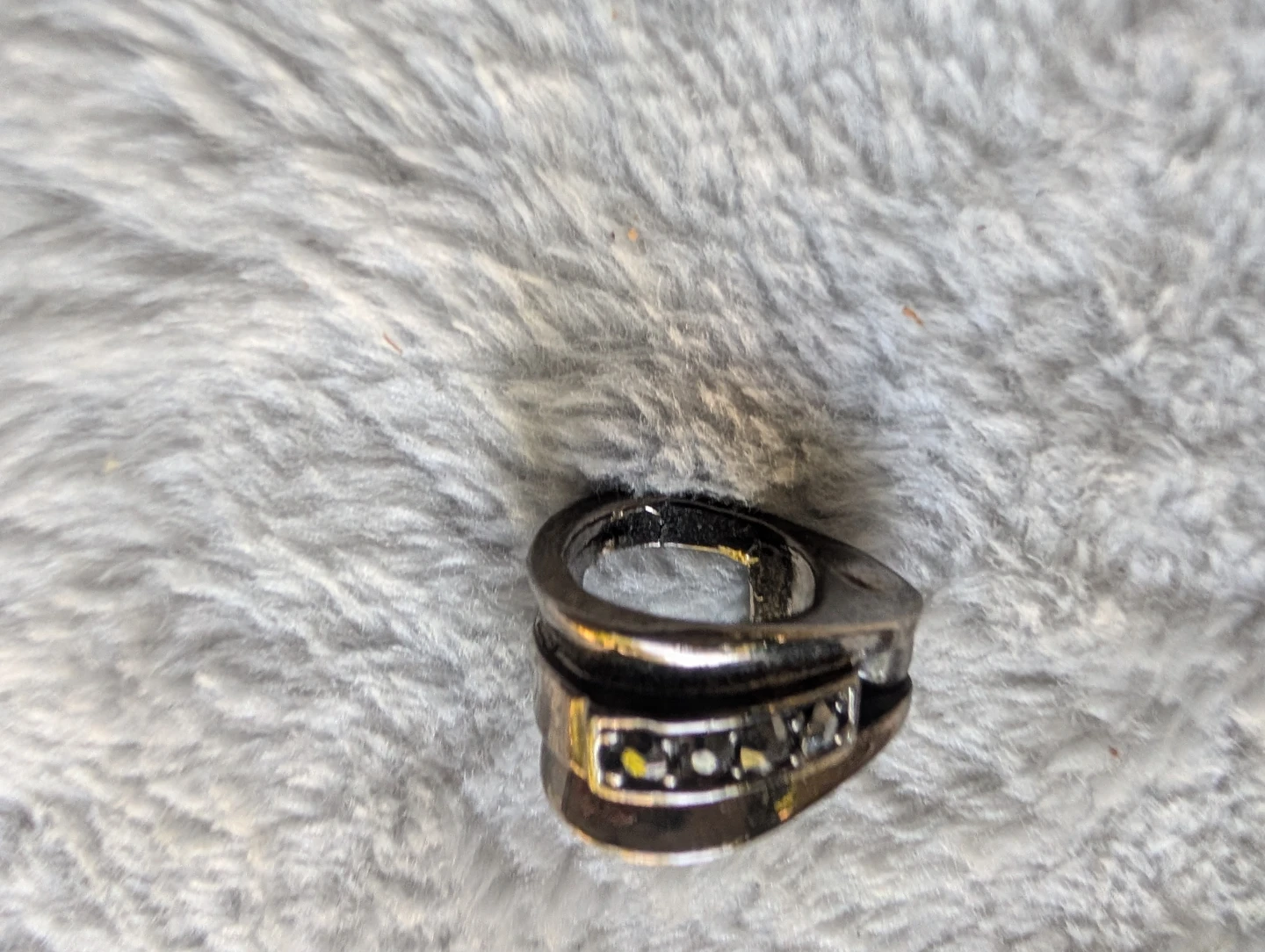 ⚽Pendant with black stones - photo 3