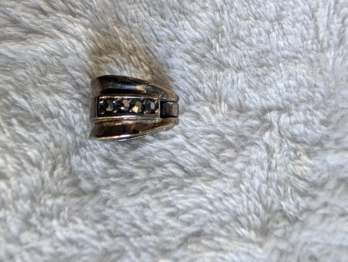 ⚽Pendant with black stones - photo 4