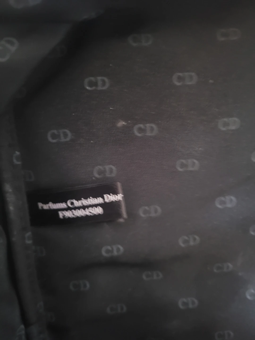 Black Christian Dior Beauty Cosmetic Bag - photo 3