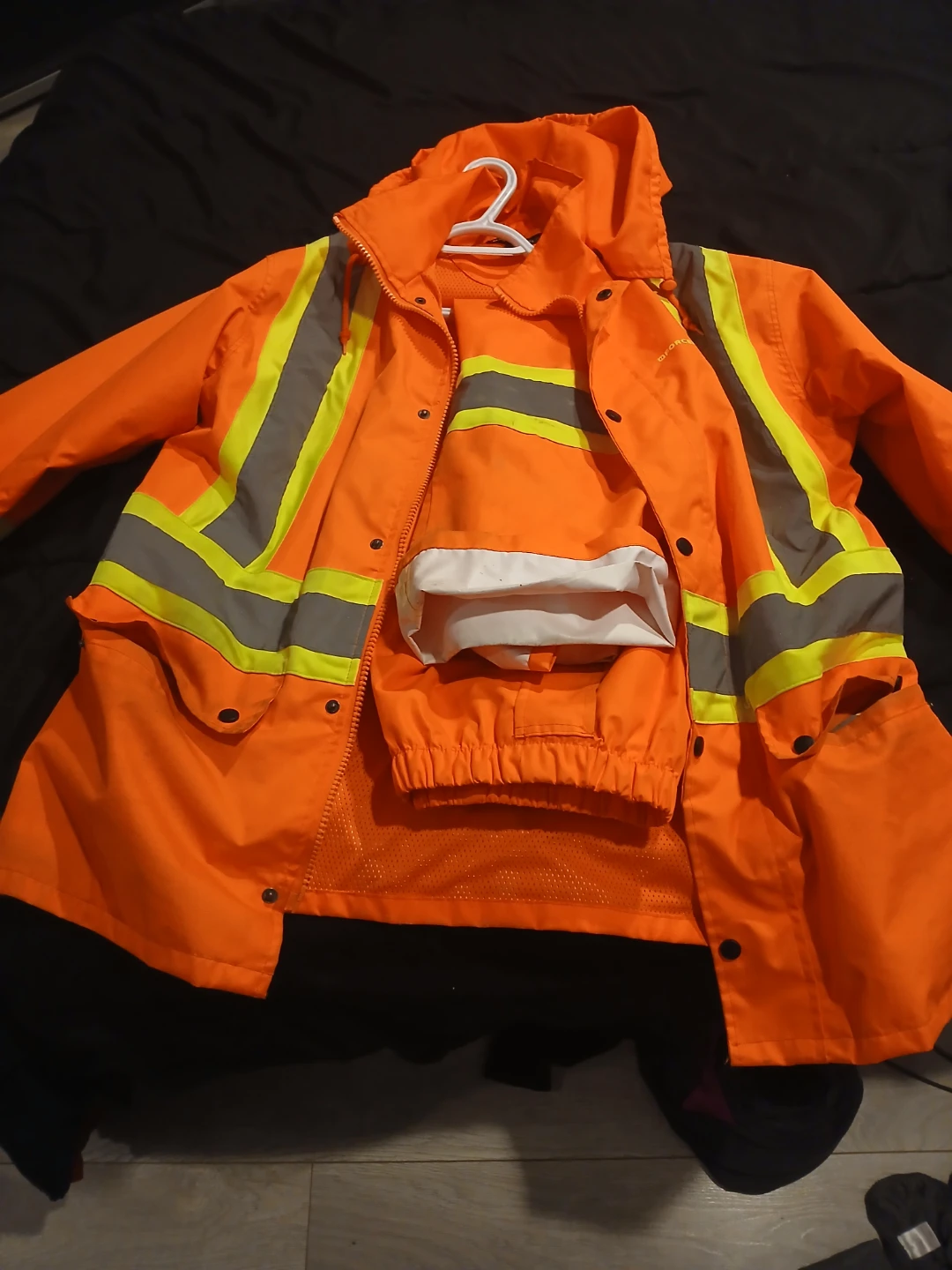 High-Visibility Safety Jacket plus safety pants