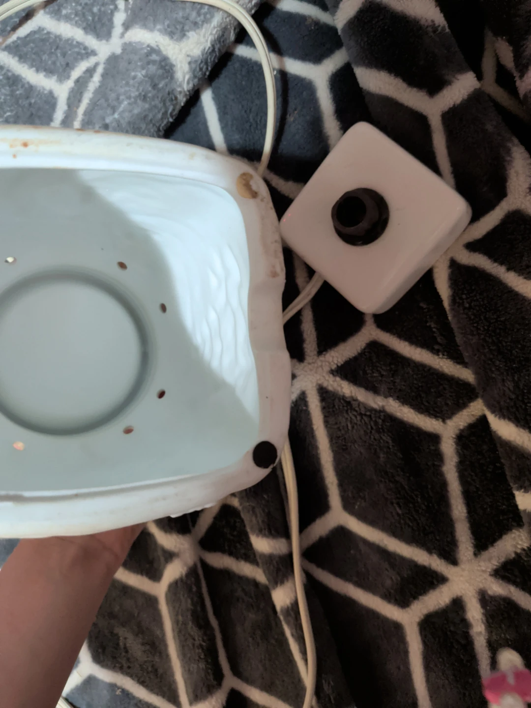 White Ceramic Mason Jar Wax Melt Warmer - photo 5