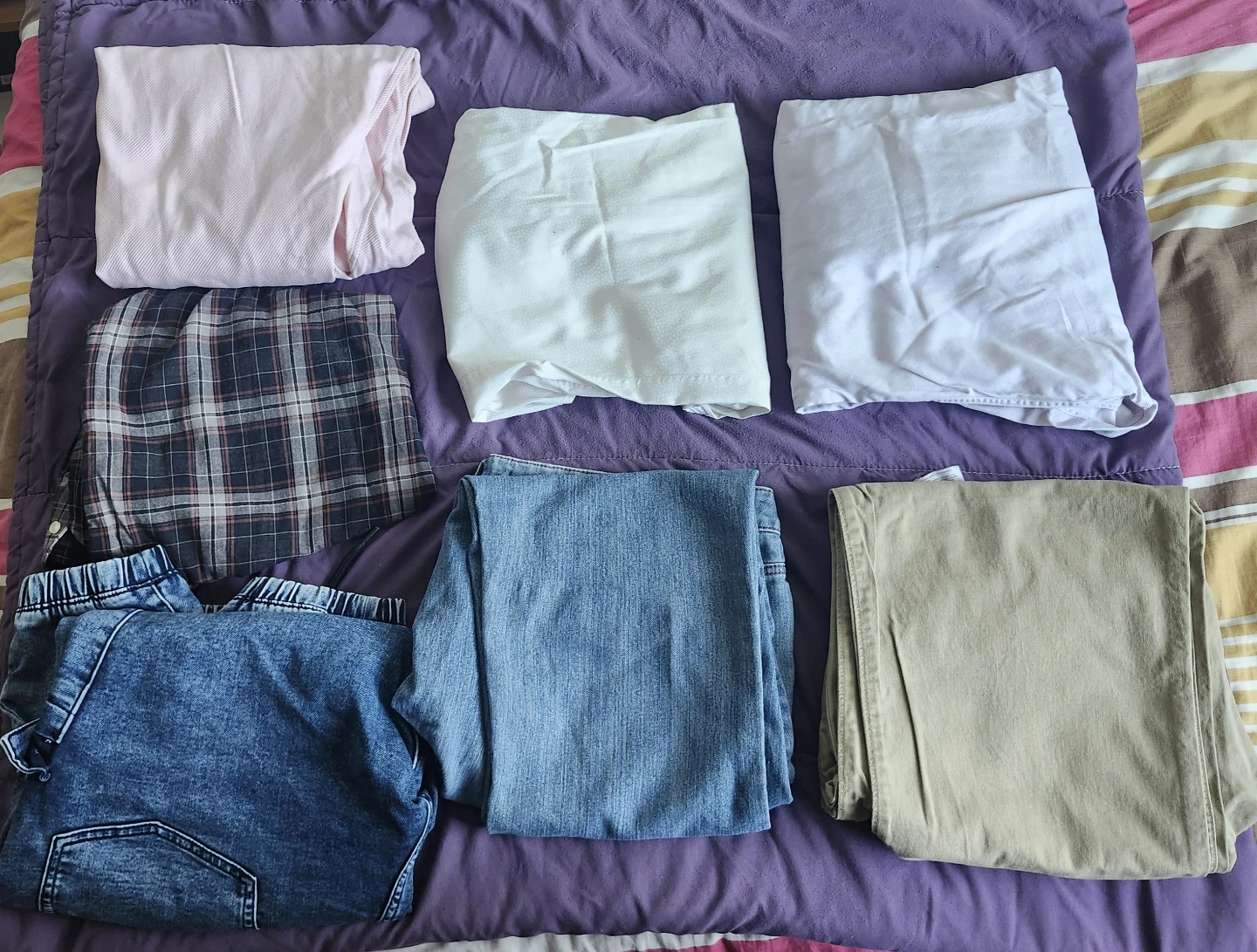 Men Shirts and Pants - Size Large