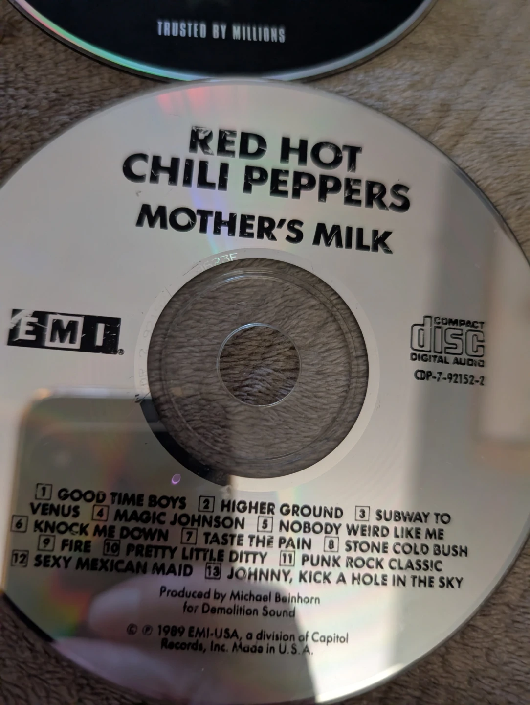 Red Hot Chili Peppers Mother's Milk CD ⚽