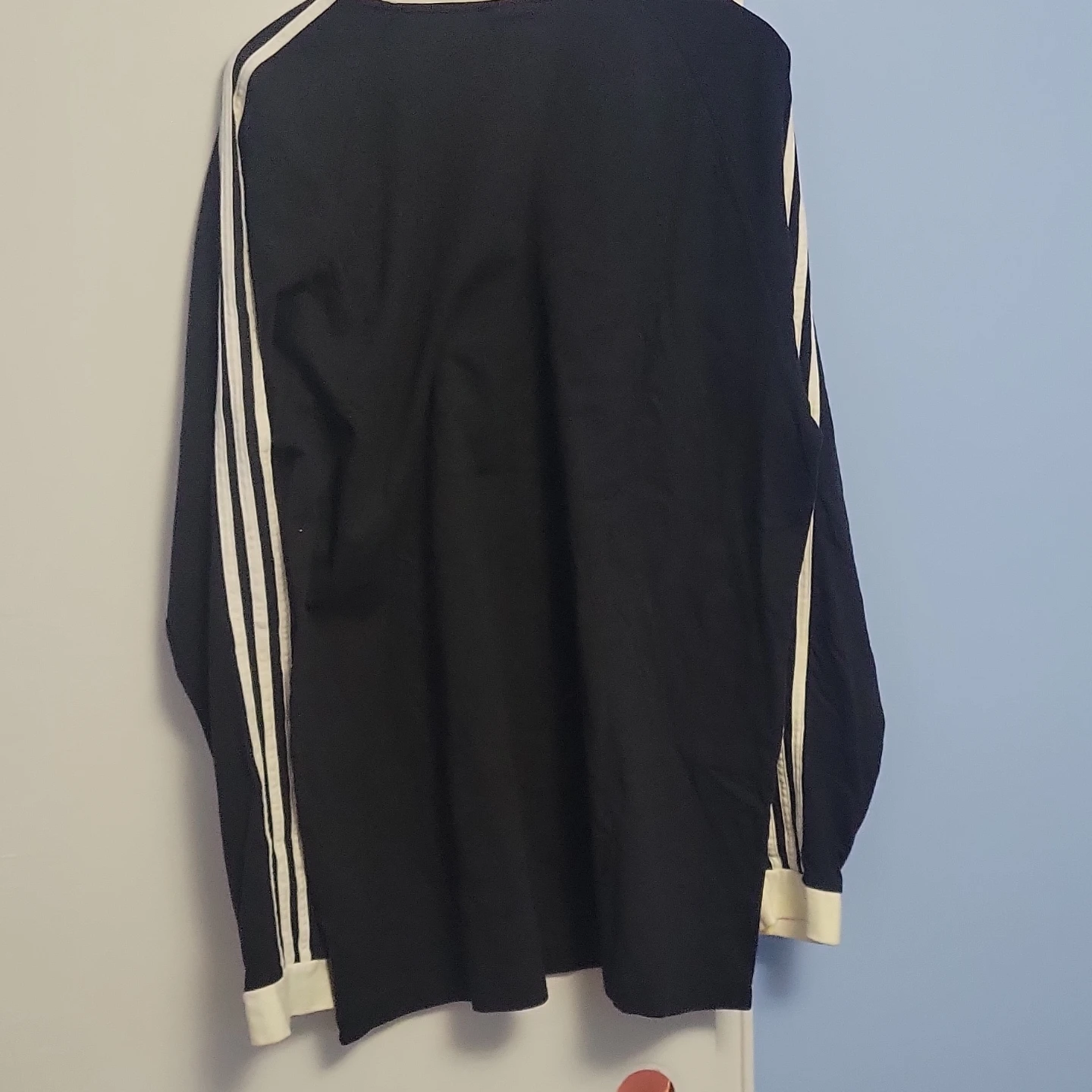 Adidas Long Sleeve T-Shirt Black White 2XL - photo 4