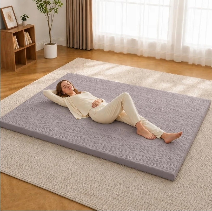 Japanese Floor Mattress  Queen Size, 2.5" Sleeping Mat