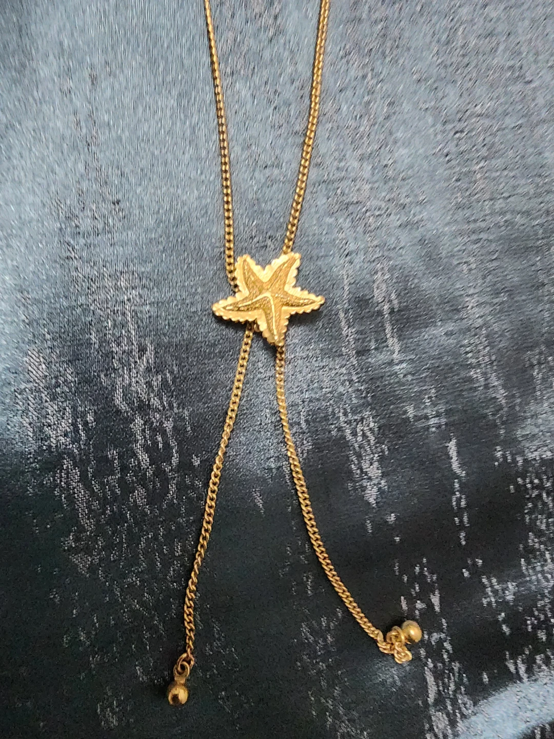 Nautical Charm Bracelet and Starfish Necklace Set - photo 3