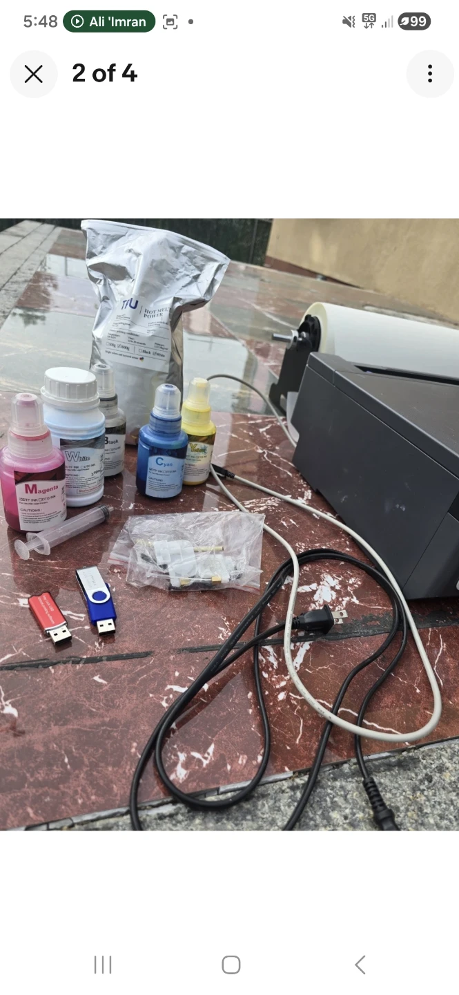 Colorsun A3 DTF Printer with Ink and Supplies - photo 2