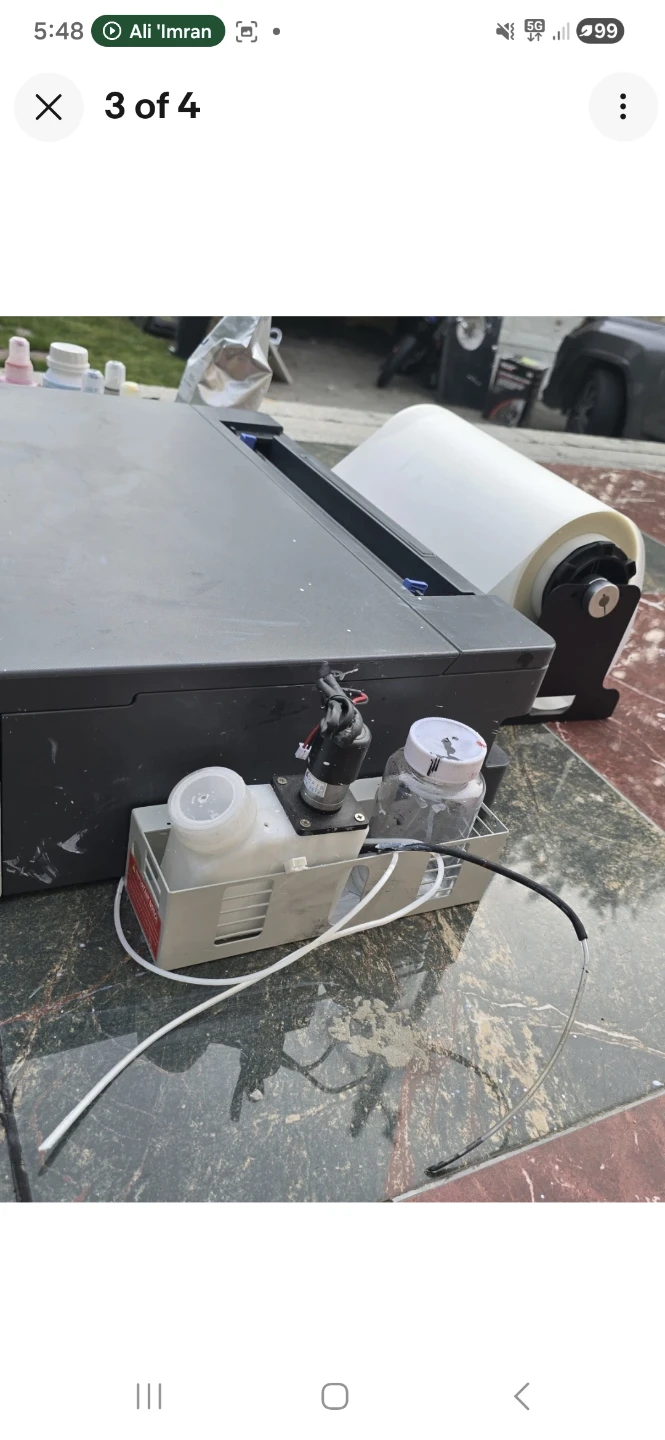 Colorsun A3 DTF Printer with Ink and Supplies - photo 3