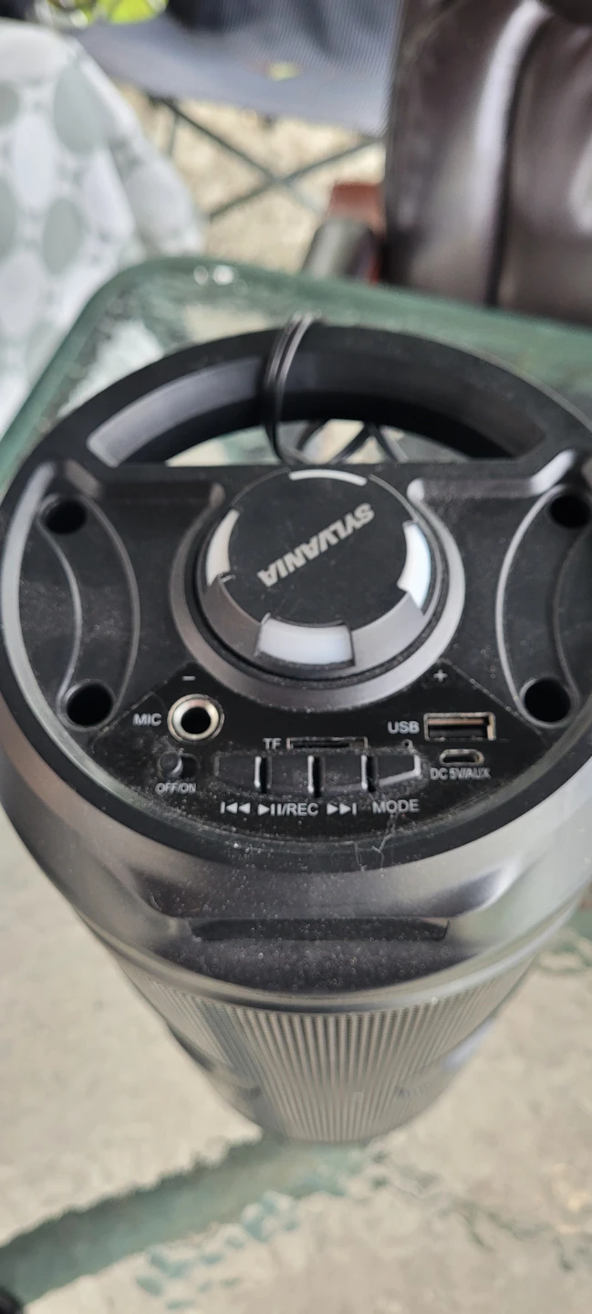 Sylvania Bluetooth Speaker SP662-B