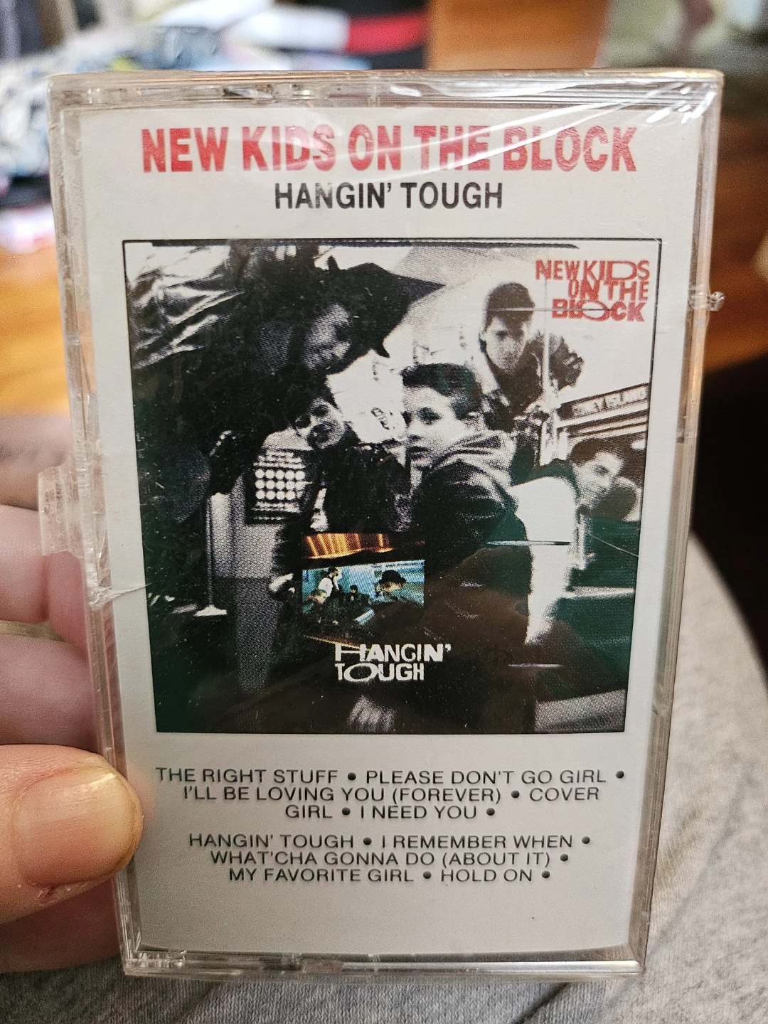 New Kids on the Block Hangin' Tough Cassette Tape