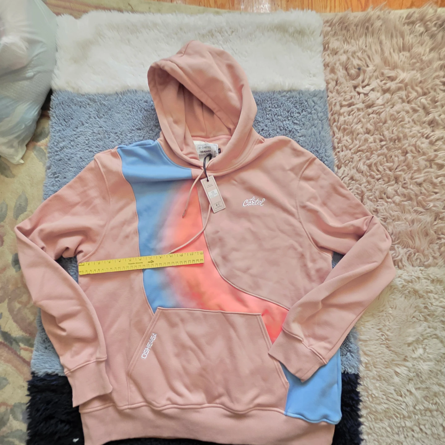 LE CARTEL x Osheaga Hoodie Pink Rose XL