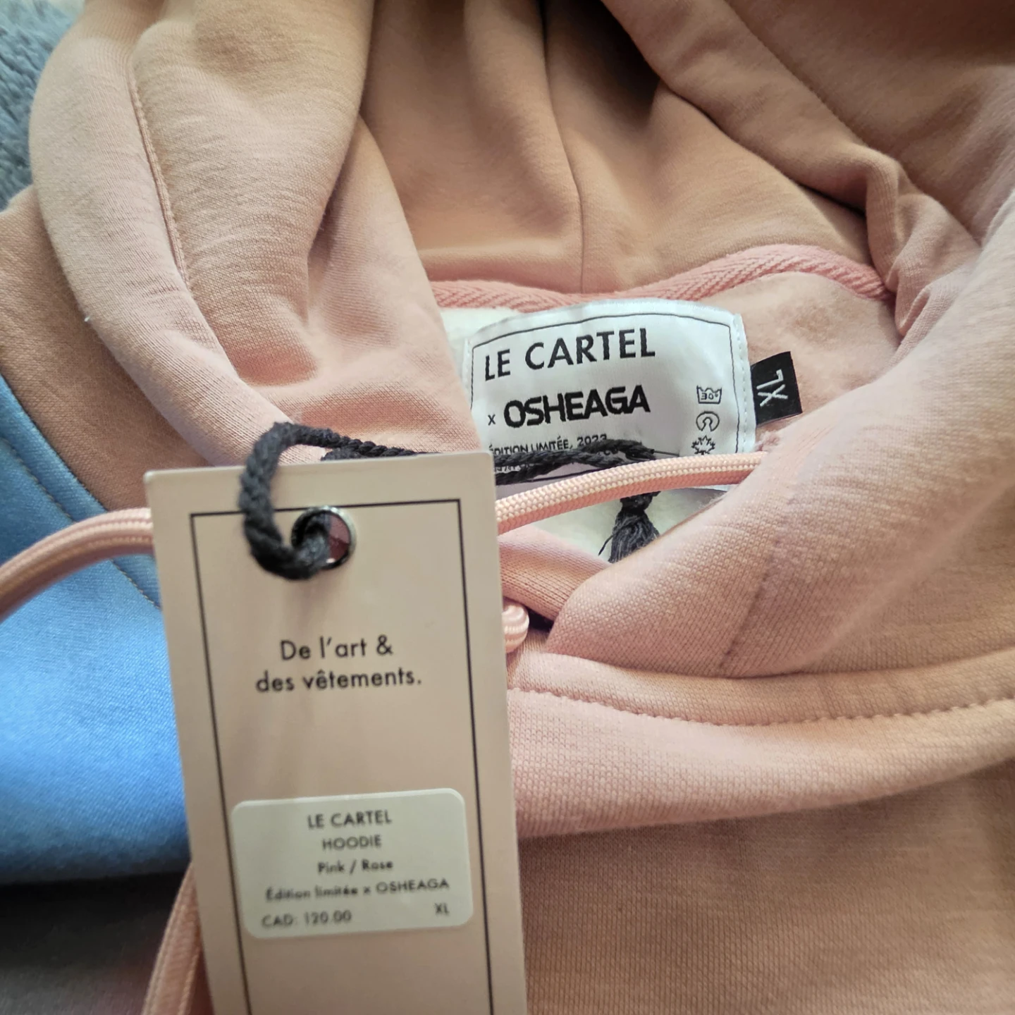 LE CARTEL x Osheaga Hoodie Pink Rose XL - photo 4