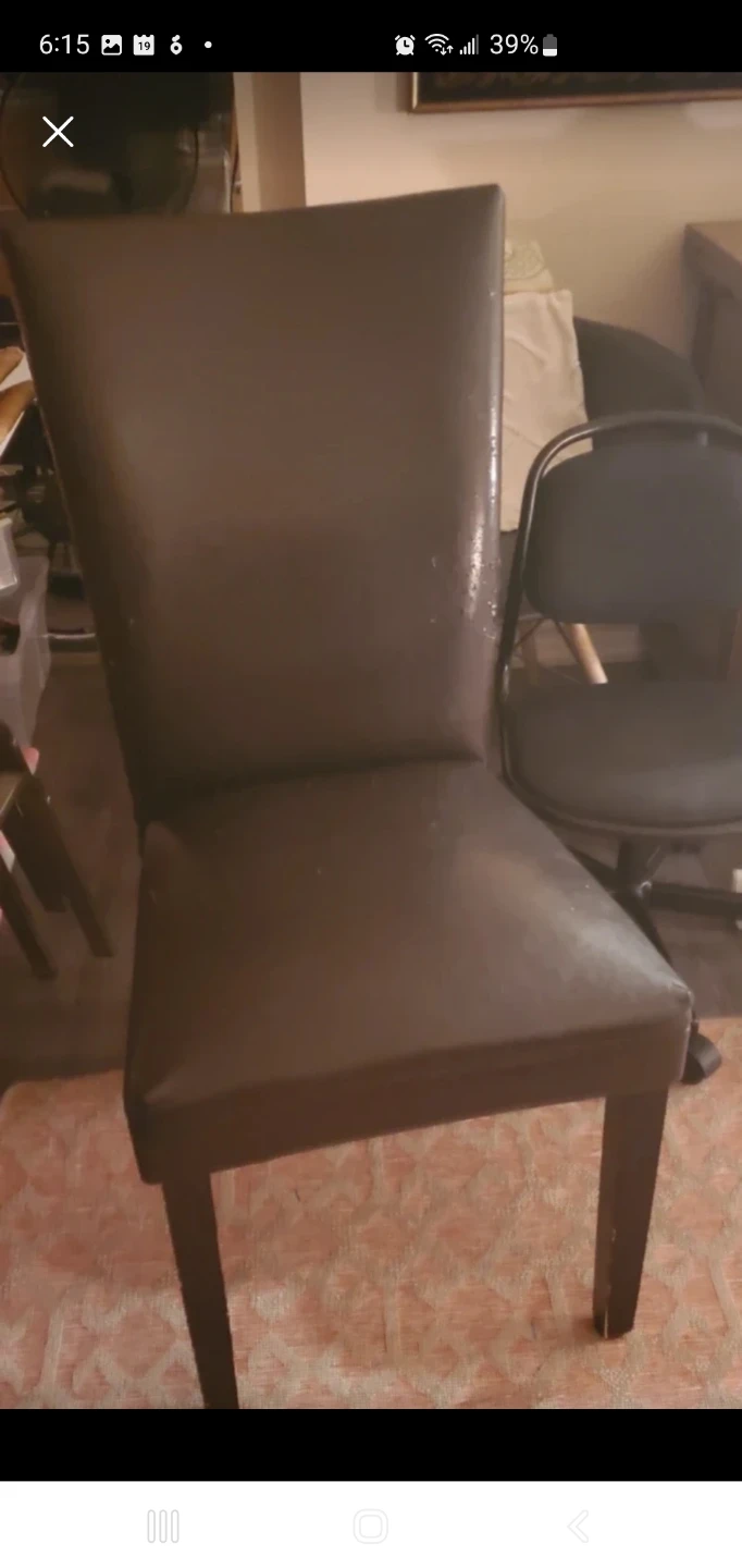 Dark Brown Dining Chair ⚽️⚽️⚽️