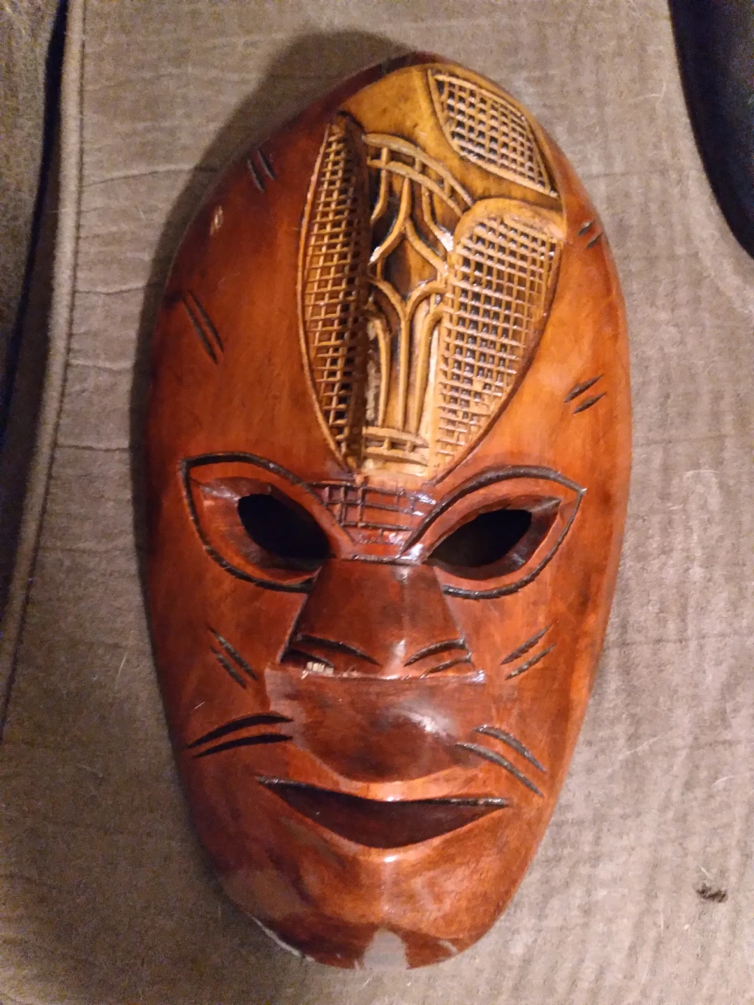 Wooden Carved Mask