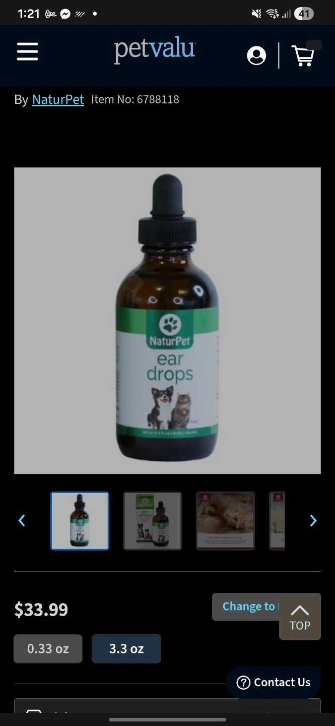 NaturPet Ear Drops
