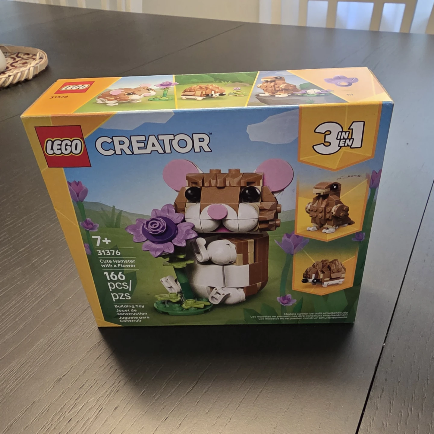 LEGO Creator 31376 Cute Hamster with a Flower 3-in-1 Set