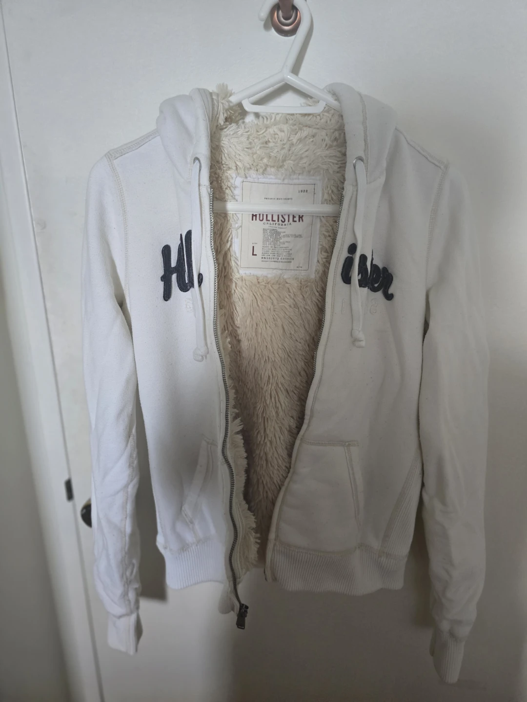 Hollister Sherpa Lined Hoodie size M - photo 2