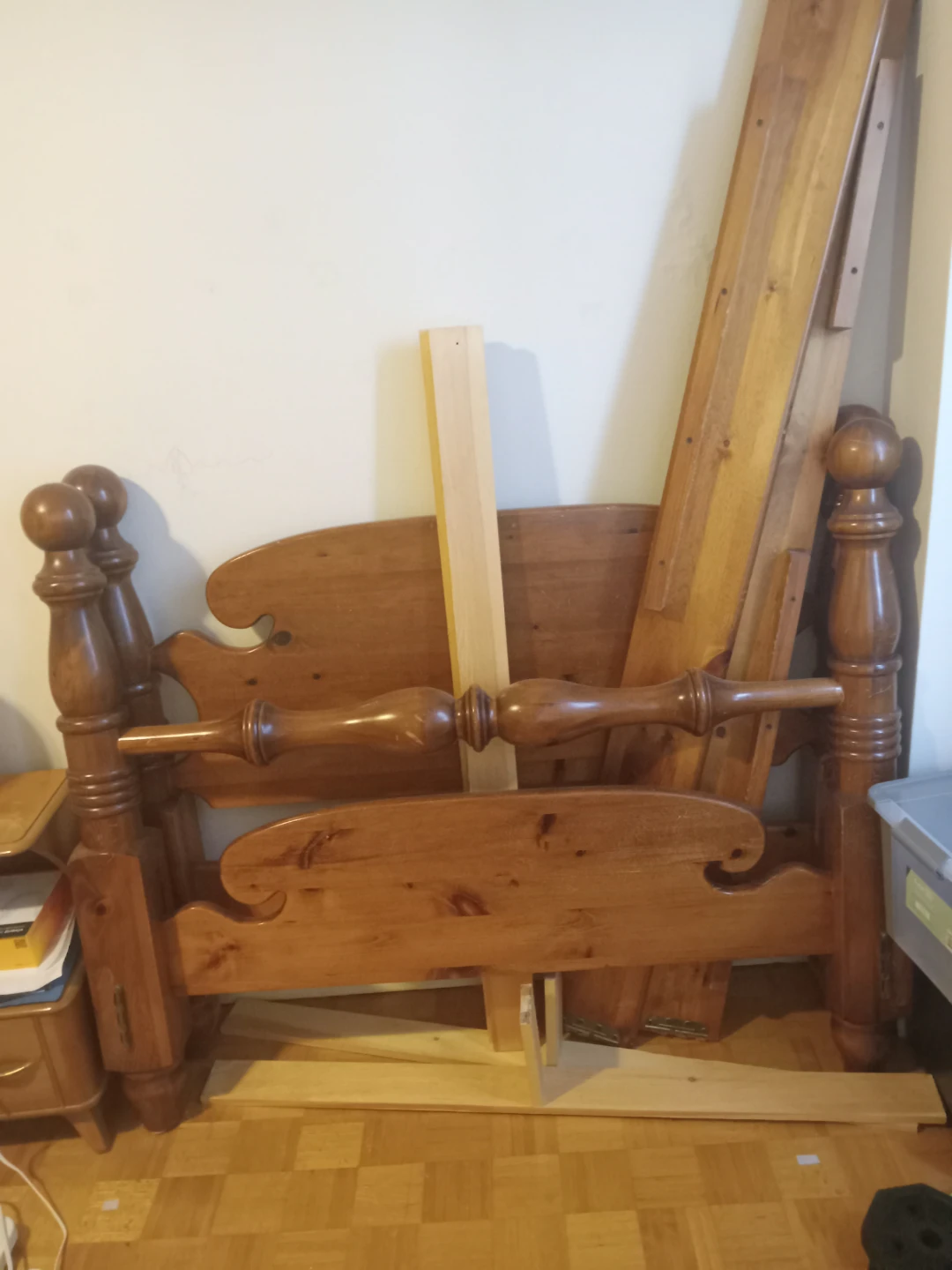 Solid Wood Bed Frame
