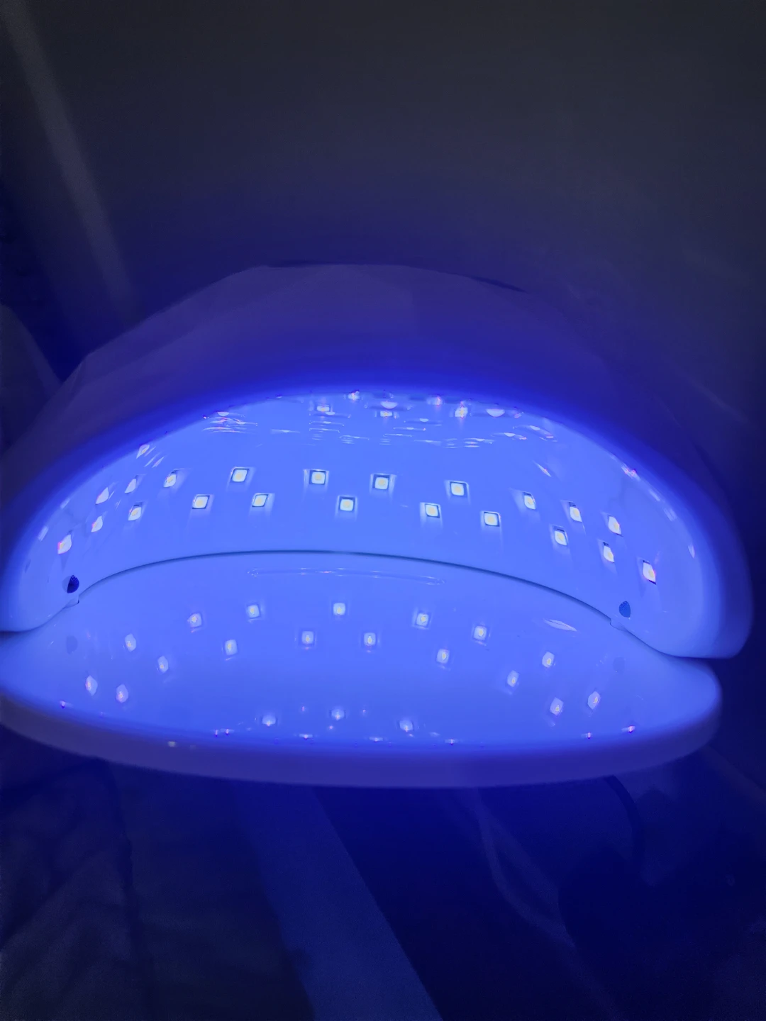 White UV LED Nail Lamp Dryer - photo 4