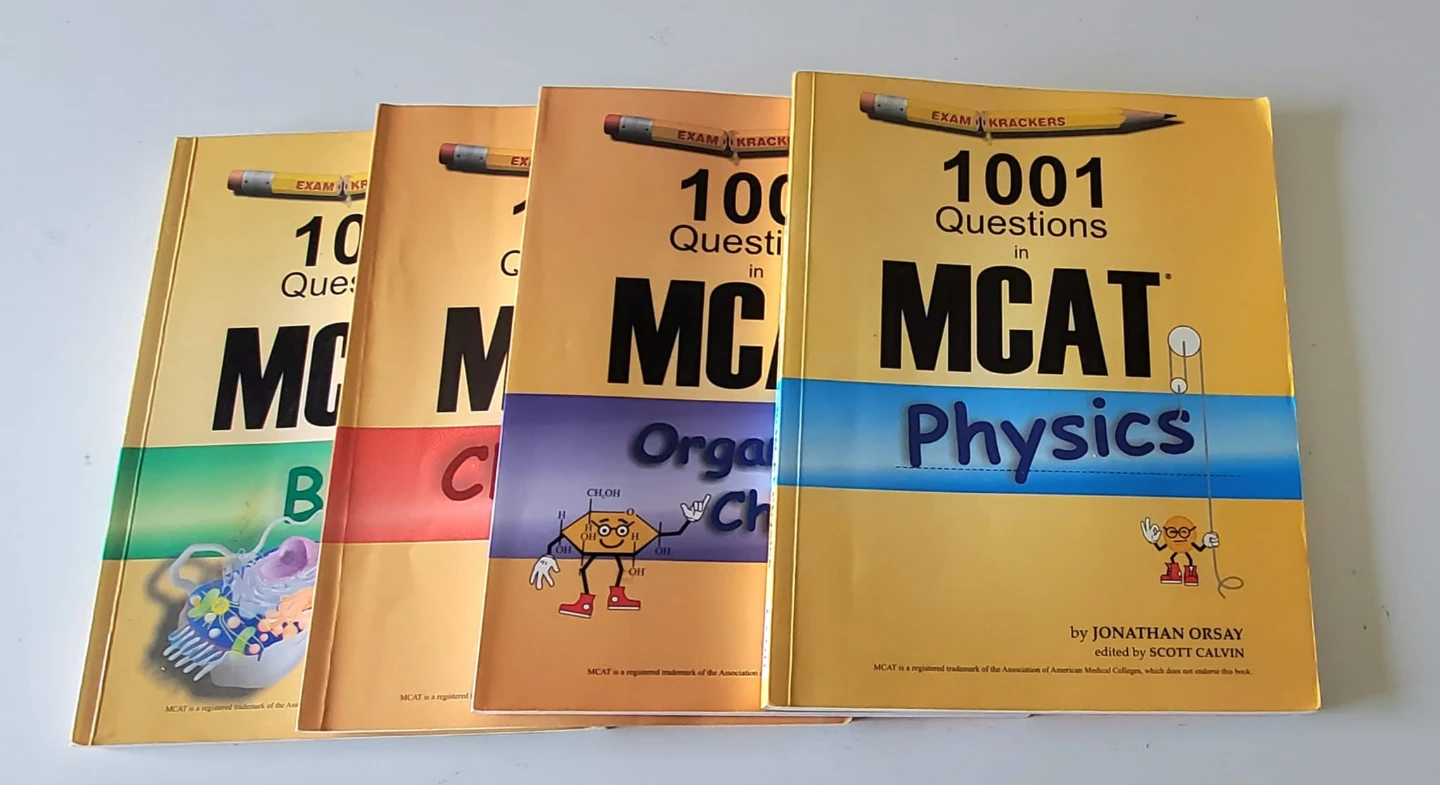 Examkrackers MCAT 1001 Questions Books - photo 2