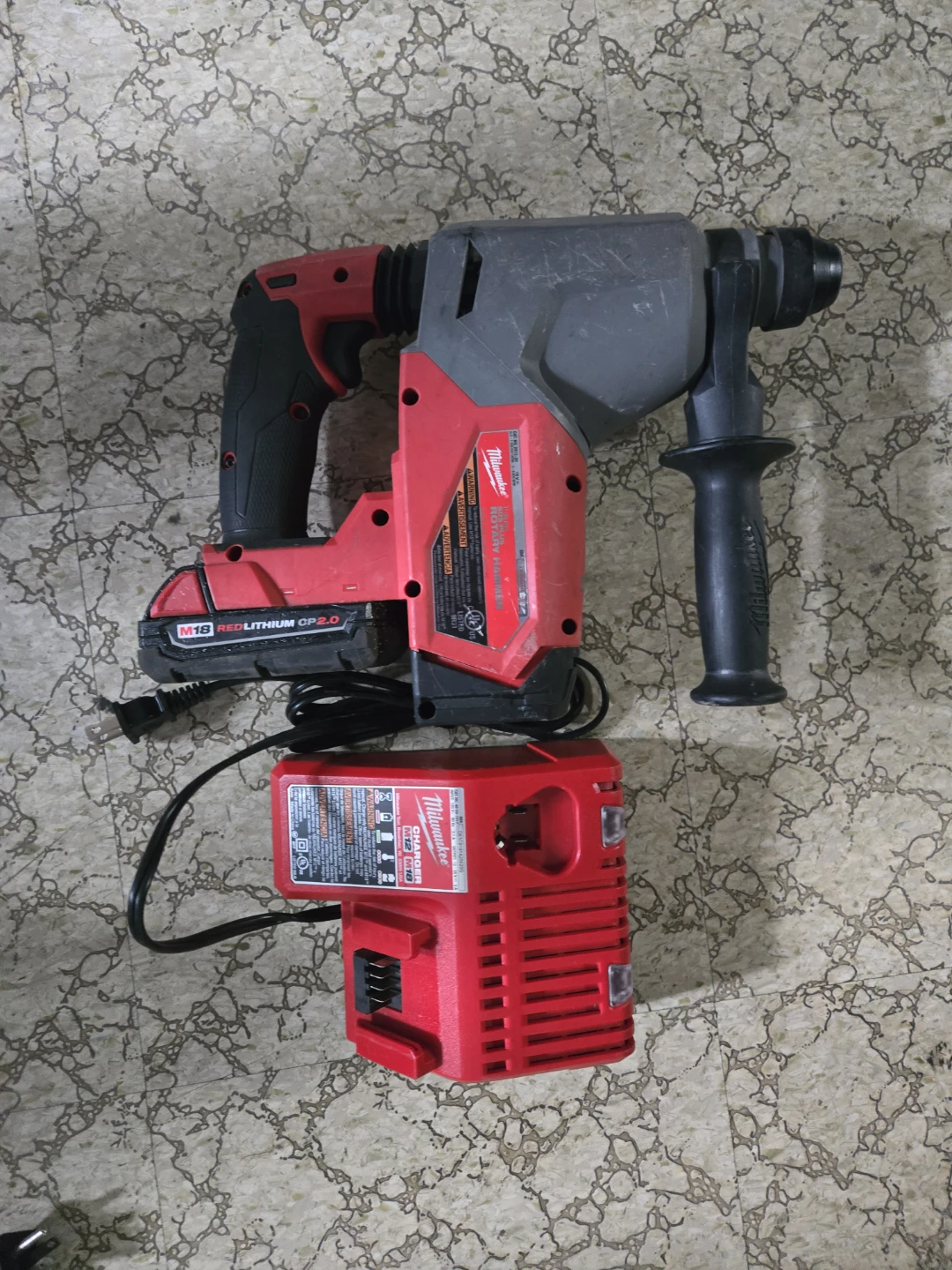 Milwaukee M18 Cordless SDS Plus Rotary Hammer