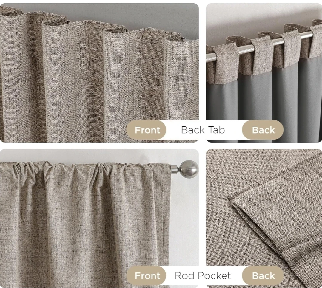 Thermal Insulated Blackout Curtains - photo 5