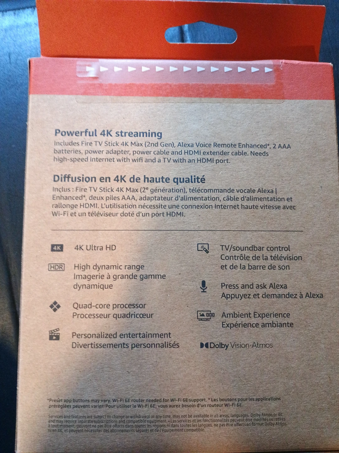 Amazon Fire TV Stick 4K Max (2nd Gen)