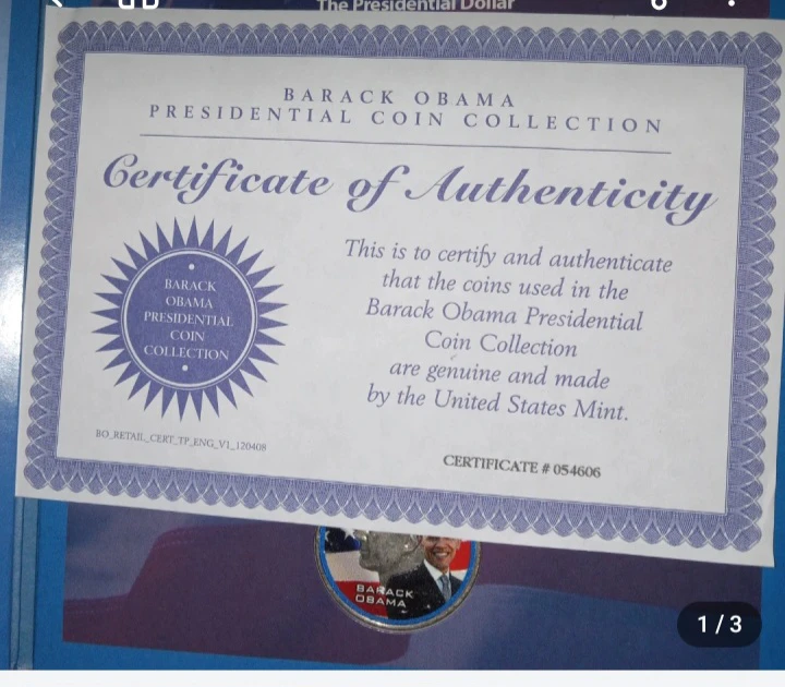 Barack Obama Presidential Coin Collection - photo 3