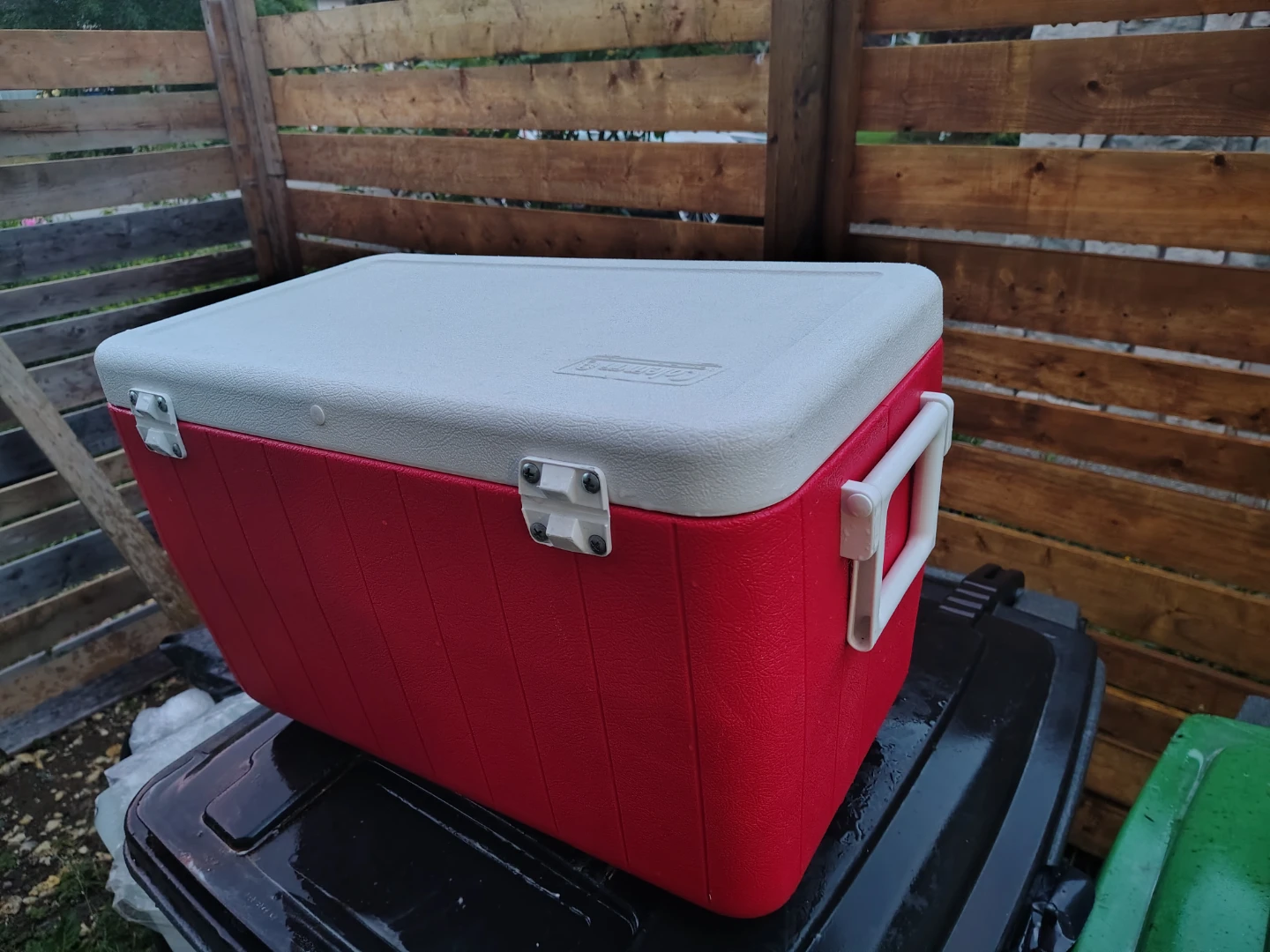 Vintage Coleman 48qt Carry Cooler with Drain - photo 5